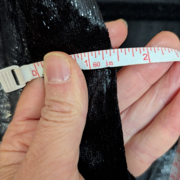 Frame Soft Touch Black Metallic Blouse, Size Large - Picture 14 of 14